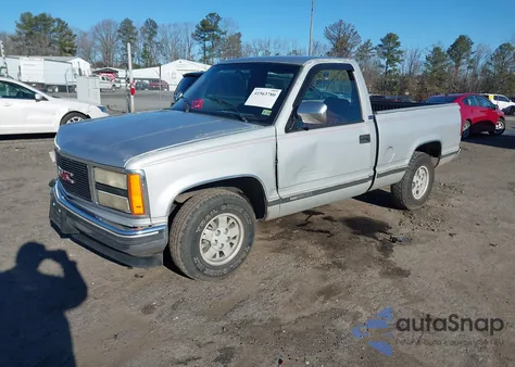 1993 GMC Sierra C1500 z USA, uszkodzony, nr VIN 1GTDC14K9PZ527681